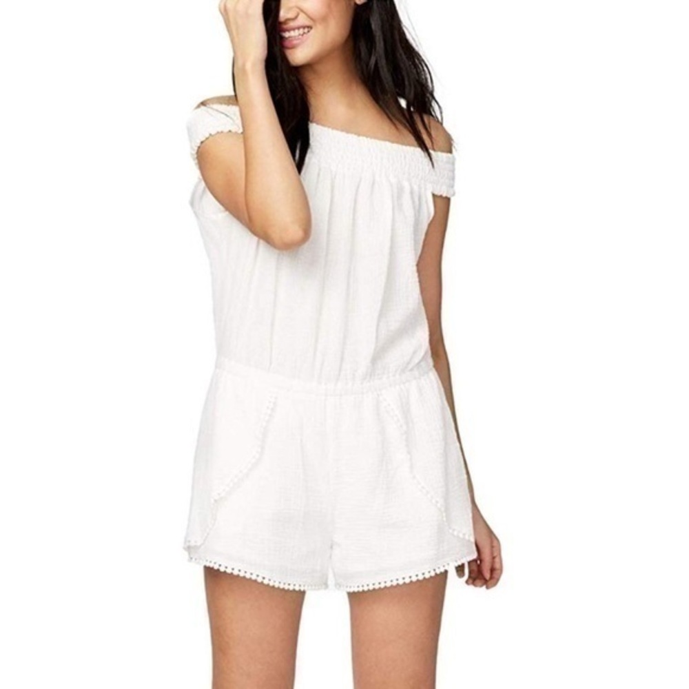 New Women’s Rachel Roy Cotton Romper Jumpsuit